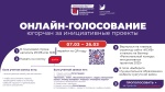 Онлайн-голосование за инициативные проекты Онлайн-голосование за инициативные проекты